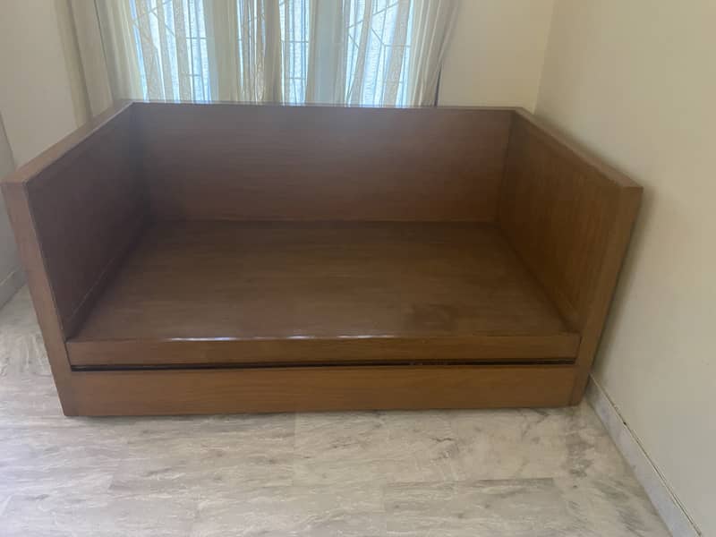 Solid Oak Wood Bed - Excellent Quality 1