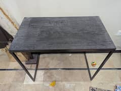 Computer Table With Metal Frame