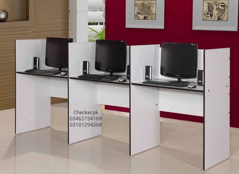 Office table, workstation table, cubicle, conference & reception table 3