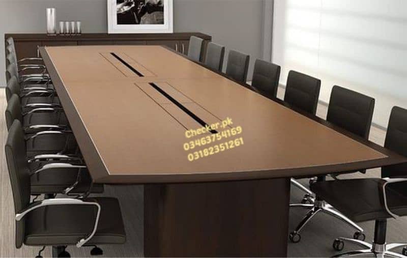 Office table, workstation table, cubicle, conference & reception table 16