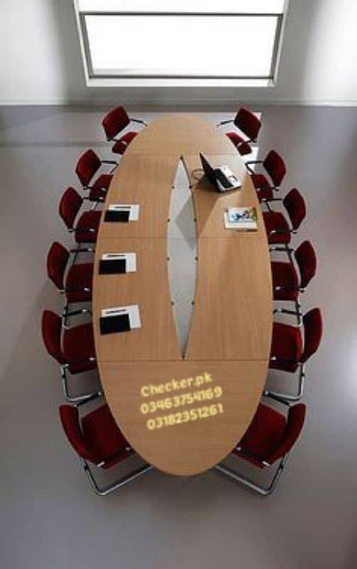 Office table, workstation table, cubicle, conference & reception table 18