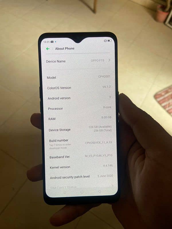oppo F15 [8]/[256] 6