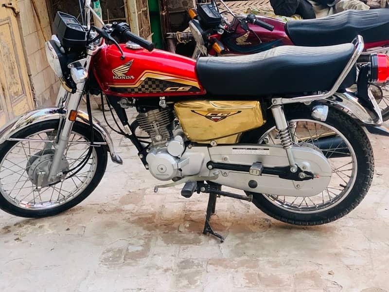 honda 125 CG Gold Edition 2024 Model 5