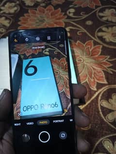 oppo reno 6 vip mobile Excellent condition no fault with box charger