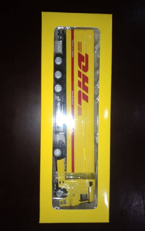 DHL container truck diecast model collectables. 1