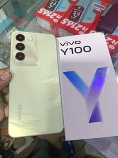 vivo y100 8/256 only box open full warnty aby sim ni daly