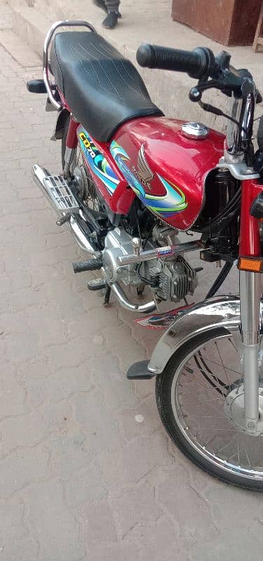 Honda Cd70 Lush condition punjab number 0