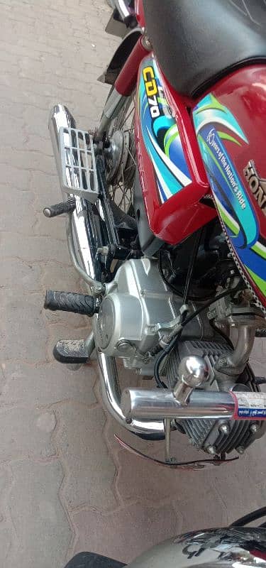 Honda Cd70 Lush condition punjab number 8