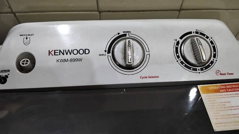 kenwood machine and dryer available 1