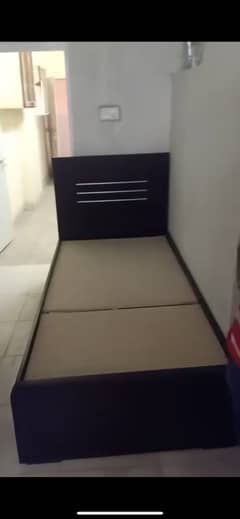 SINGLE BED with mattress for sale.