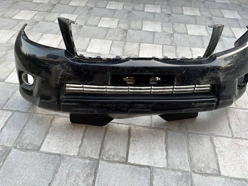 Prado Total Genuine Front Bumper and Door rest 1