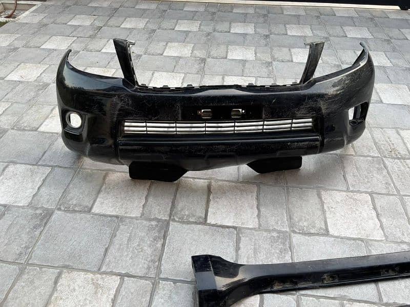 Prado Total Genuine Front Bumper and Door rest 2