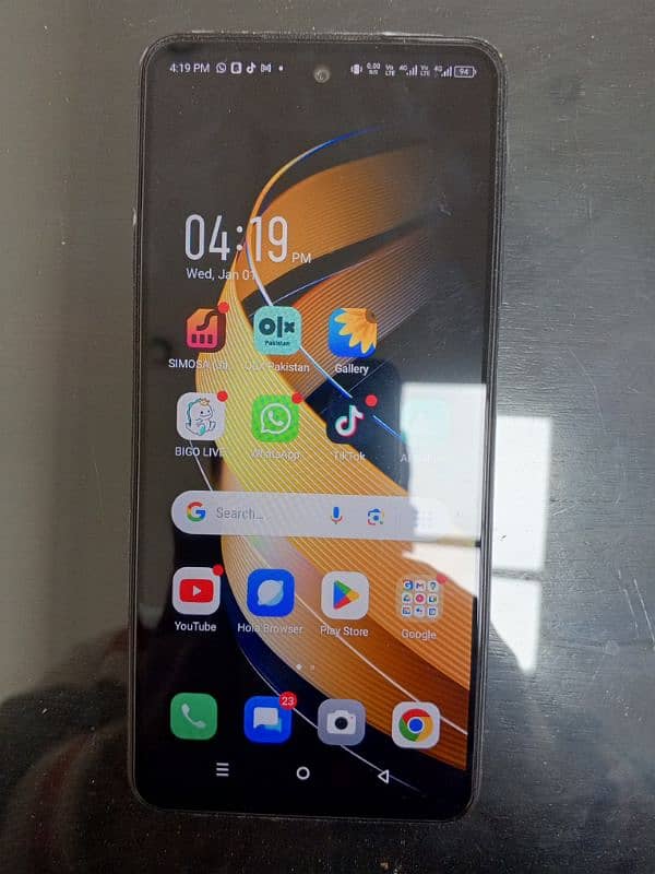 infinix smart 8 pro mobile blue colour 3 months warranty 10