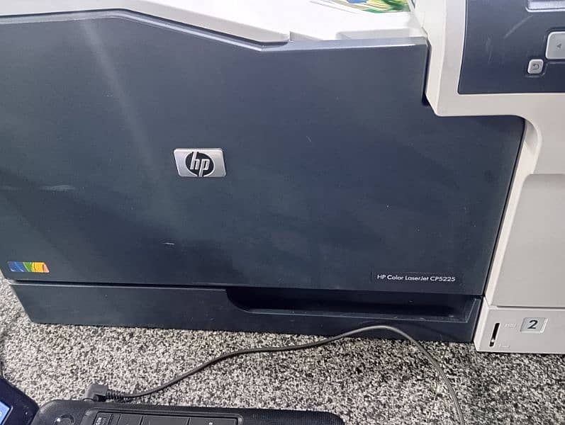 HP colour laser 5225 printer A3 size 6