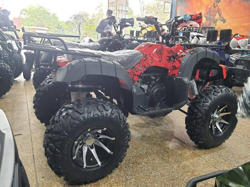 dual seat 250cc atv quad 4 wheels delivery all Pakistan 2