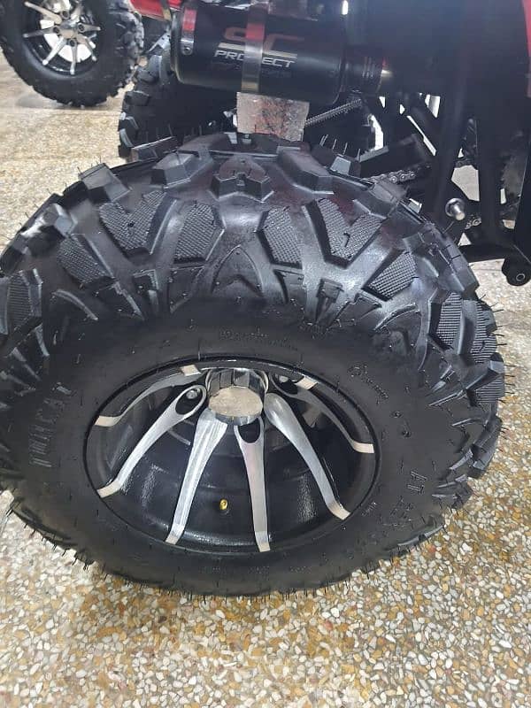 dual seat 250cc atv quad 4 wheels delivery all Pakistan 4