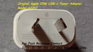 original apple 20w usb c power adapter