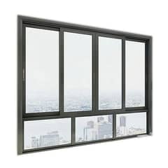 Aluminium Sliding Window/upvc sliding window/Double glazed aluminum