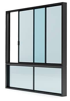 Aluminium Sliding Window/upvc sliding window/Double glazed aluminum 5