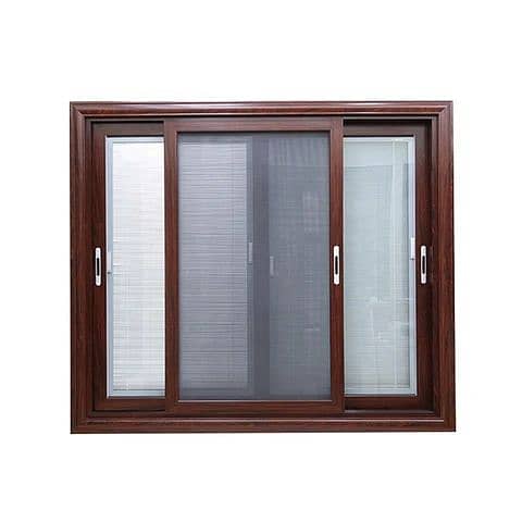 Aluminium Sliding Window/upvc sliding window/Double glazed aluminum 7