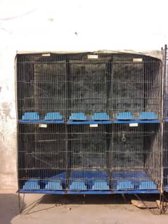 6 coloumb cage with cool black color