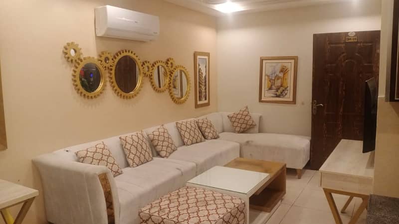 1 BedRoom Brand New Luxury Fully Furnished Appartment For Sale in Sector E Bahria Town Lahore 9