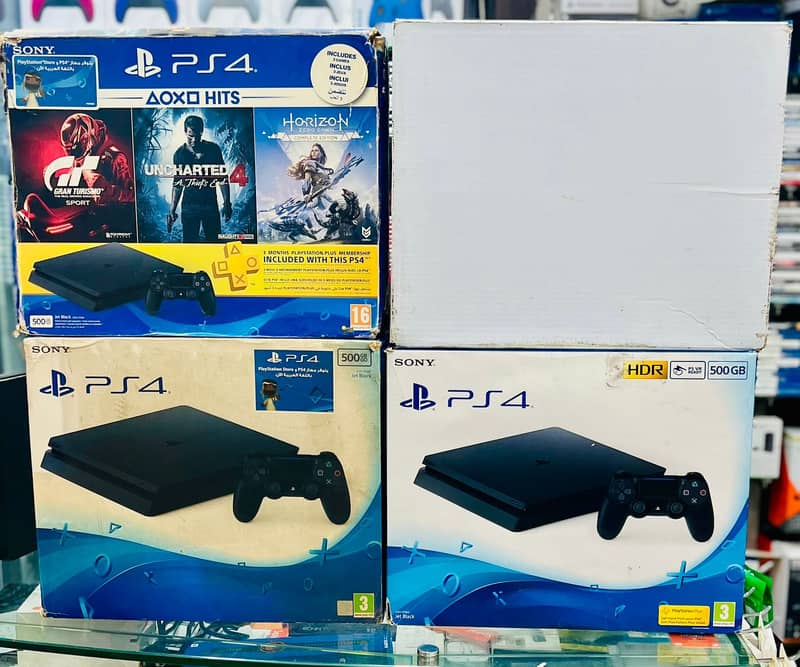 PlayStation 4 500GB Slim 0