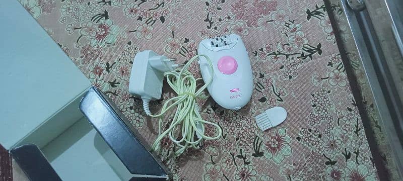 braun epilator only 2 time used 0