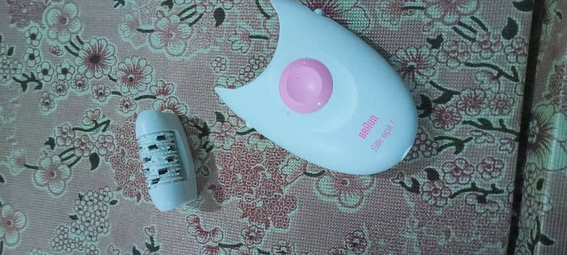 braun epilator only 2 time used 2