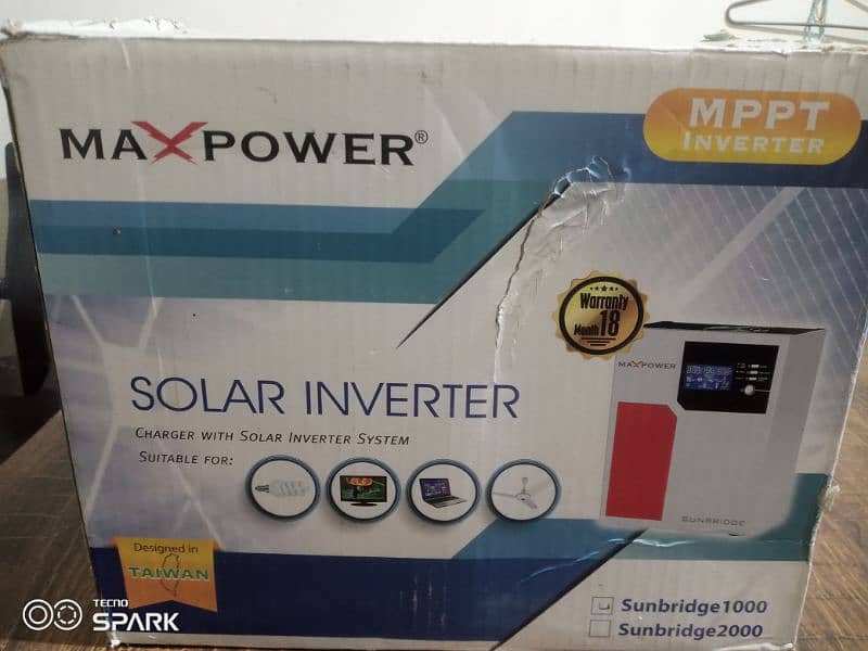 Max power solar inverter condition 10 by 10 5