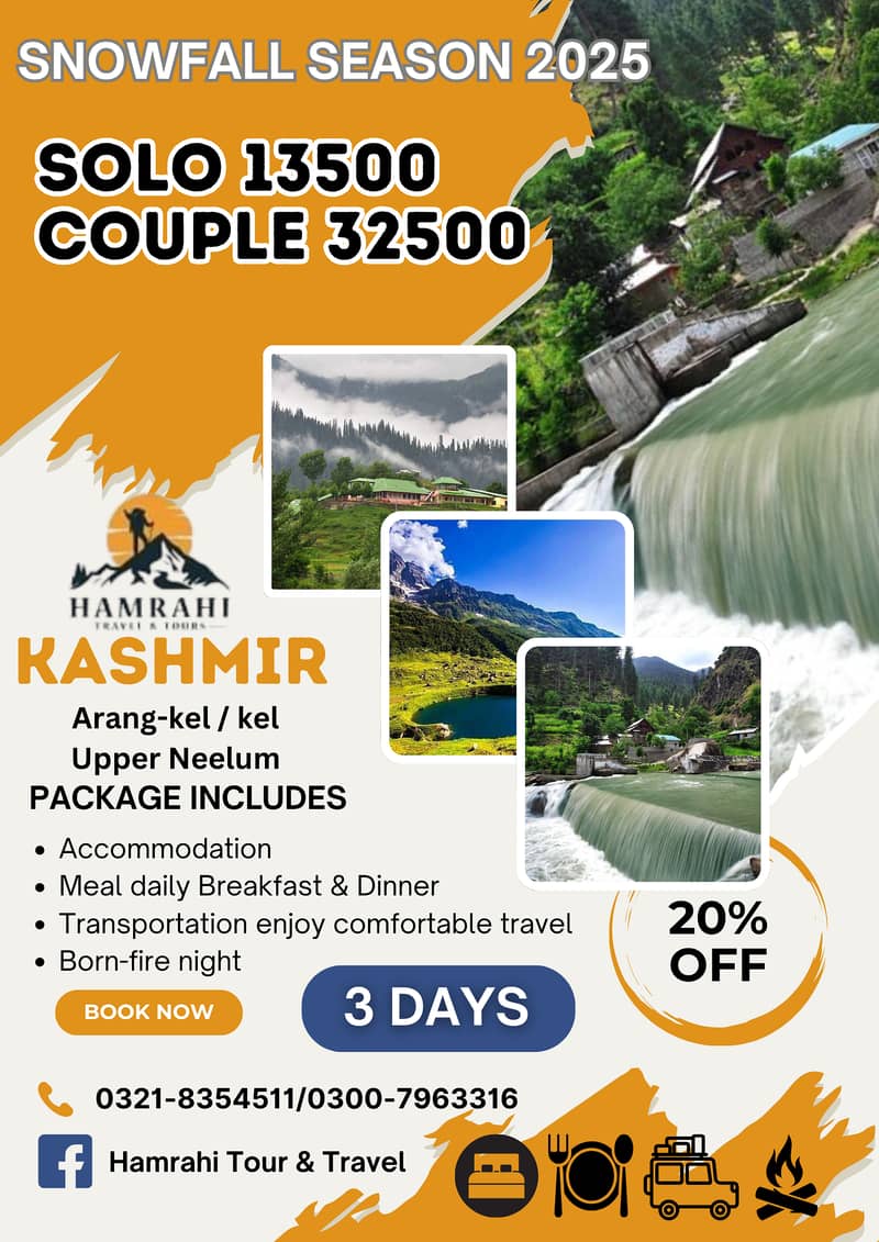 Travel and Tours / Sawat/ Neelum valley/ hunza/kashmir/naran/Sakardu 3