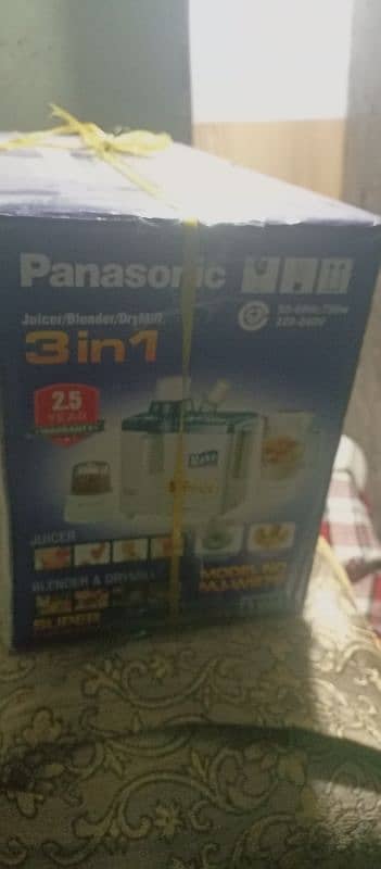 Juicer Blender & dry mill ,Panasonic 3