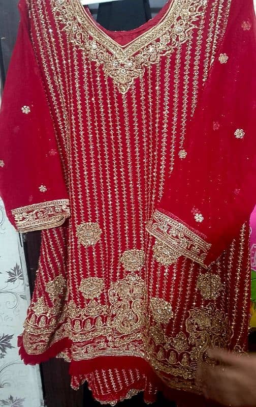 Stunning Red Bridal Lehenga for Sale - Perfect for Weddings!" 2