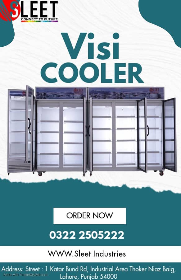 Visi Cooler | Visi Chiller |  Retail Cooler | Display Chiller 1