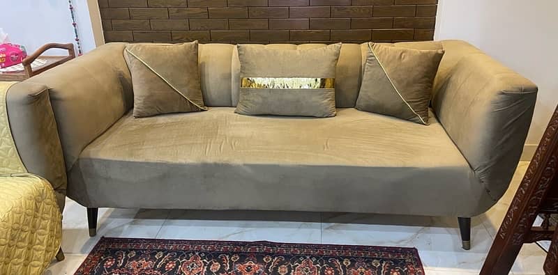 High Quality 3,2 sofa set ( Brown ) 1