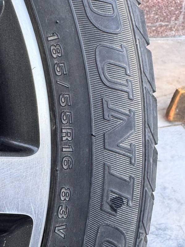 HONDA ORIGNAL 16 SIZE RIM TYRE 6