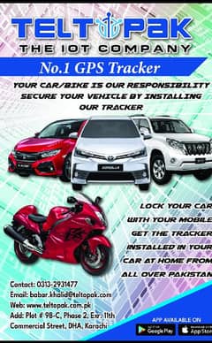 Teltopak Tracker/Tracker PTA Approved /Gps Tracker