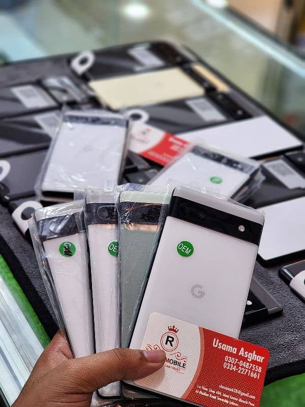 Google pixel 6A 6gb/128gb dual sim pta approved paper kits non used 2