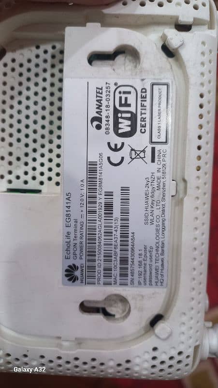 Huawei GPON wifi modem 2