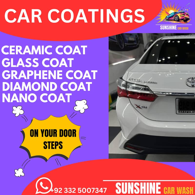 CERAMIC COAT , DIAMOND COAT , GLASS COAT 0