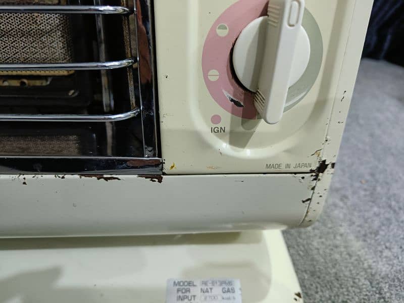 Rinnai ceramic gas heater MADE IN JAPAN 1