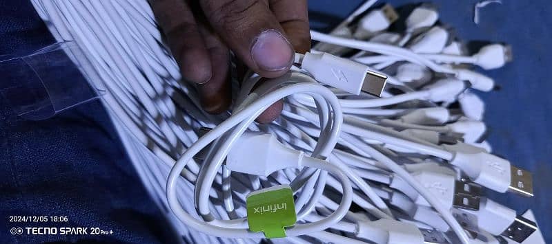 Infinix charging Cables / Data Cables 9