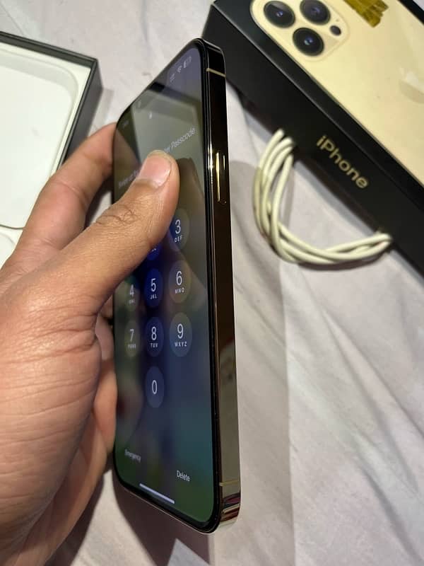 Iphone 13 promax gold pta approved box 3