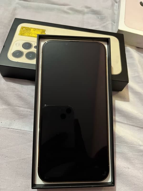 Iphone 13 promax gold pta approved box 6