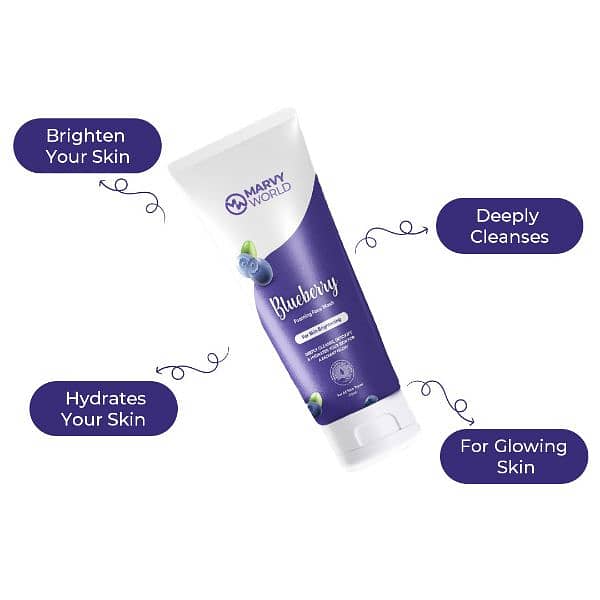 Blueberry Whitening Face wash 1