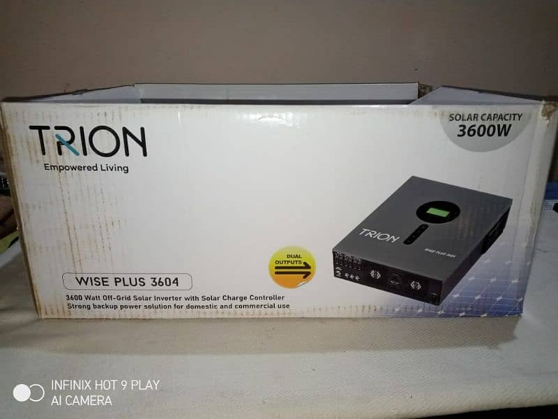 Solar Trion Inverter Brand New 3