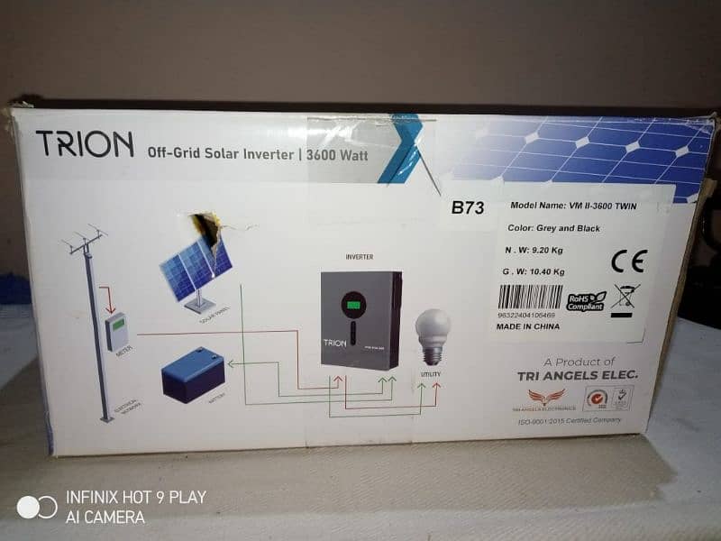 Solar Trion Inverter Brand New 4