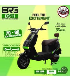 BRG EV SCOOTER DS11, Electric Bikes, Electric Scooty 2024