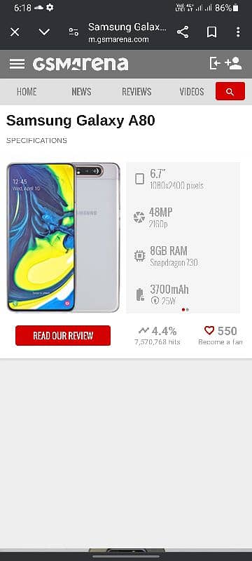 Samsung Galaxy A80 (Approved) 9