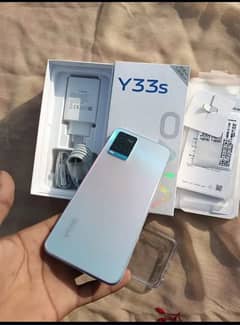 ViVo Y33s 8/128 Fresh Condition with Box Original Charge.